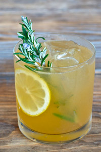 recipe c Rosemary-Maple-Bourbon-Sour