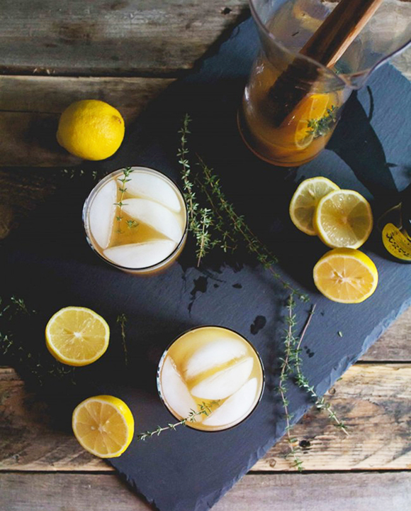 Cider, Thyme and Tonic Mocktail Imbibe Magazine