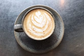 Honey Bourbon Latte
