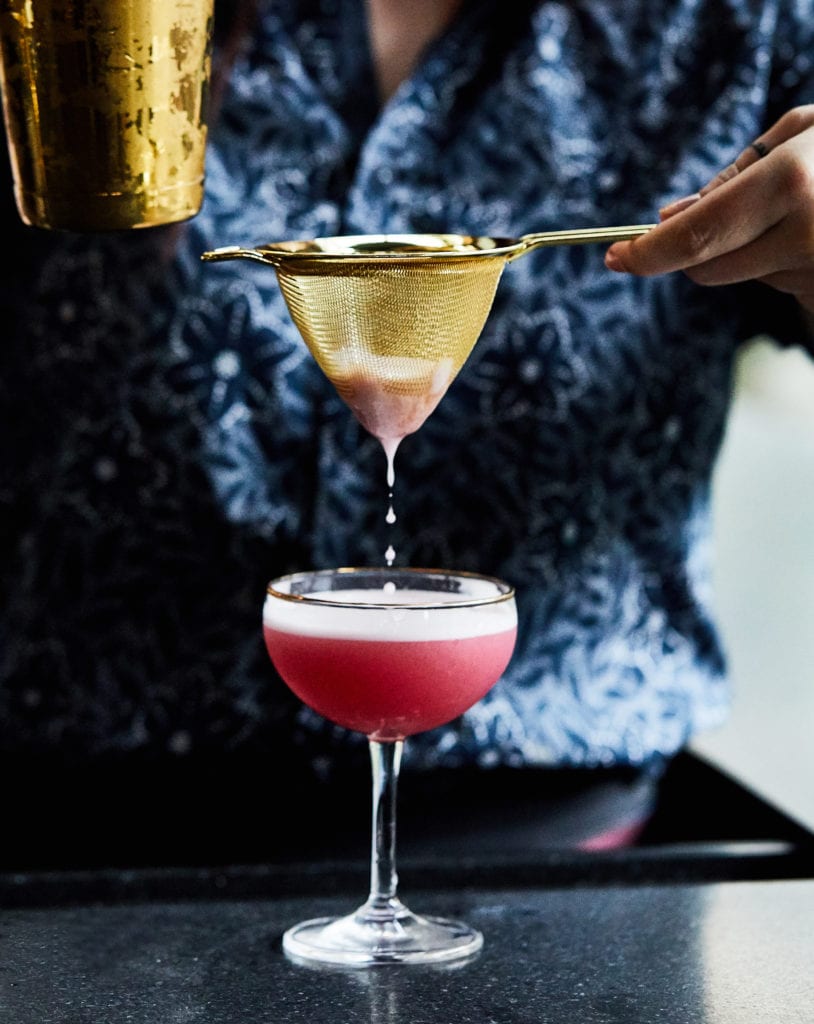 Hibiscus Cocktail: Sakura - Imbibe Magazine