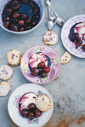 Cherries in Wine
