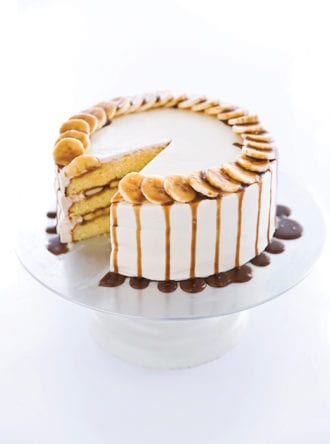Bananas Foster Cake