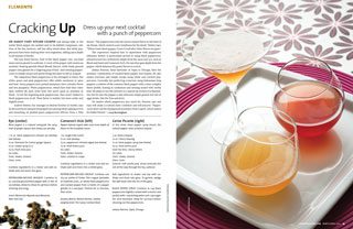 peppercorn cocktails