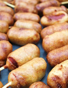 cream corn dogs