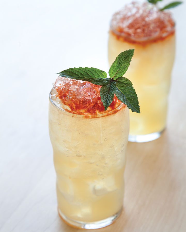 whiskey and rum cocktail