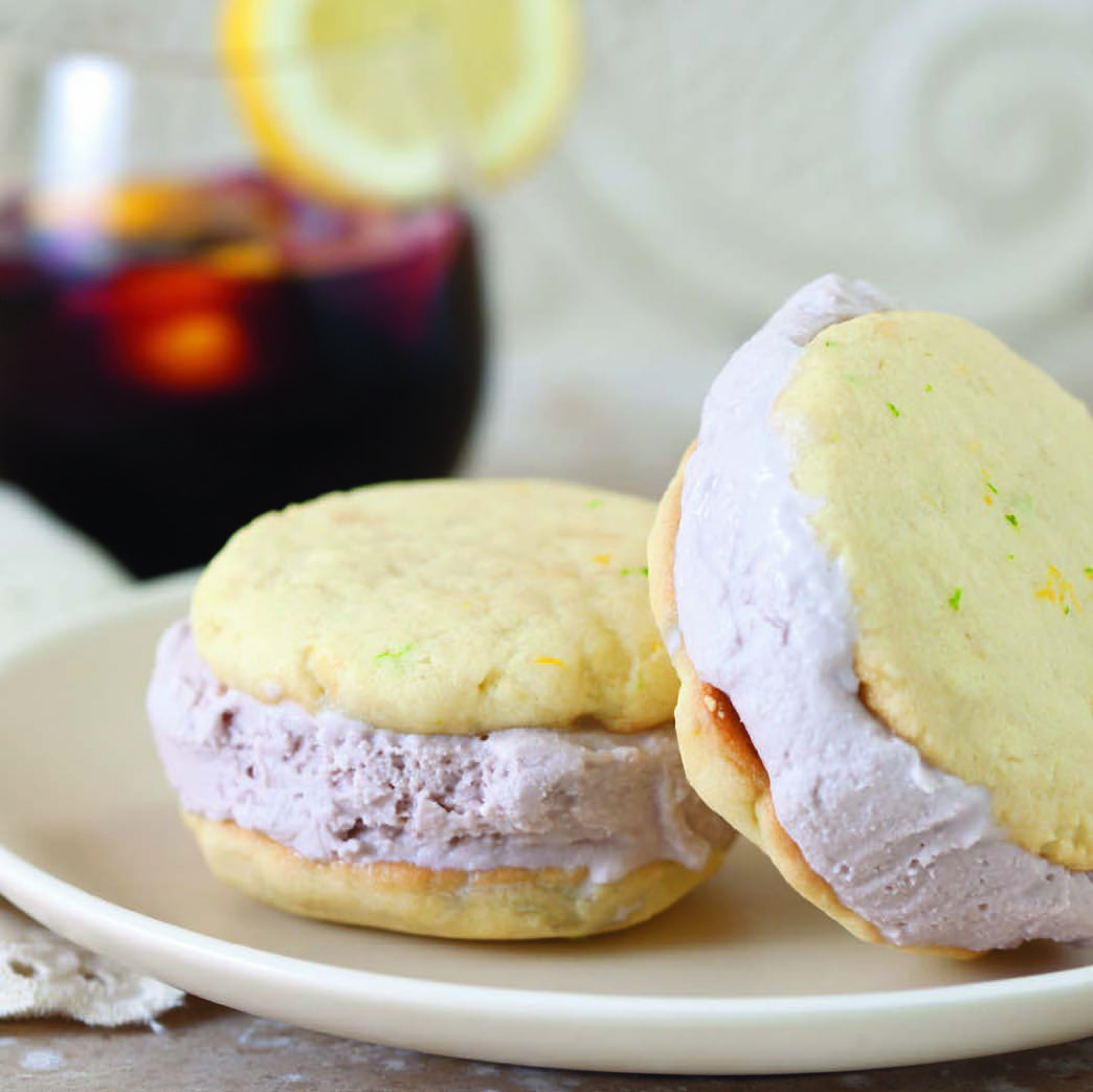 sangria ice cream sandwich