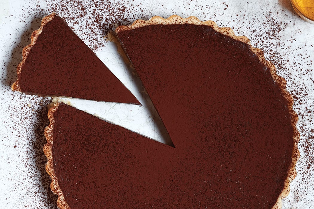 Chocolate Cognac Tart