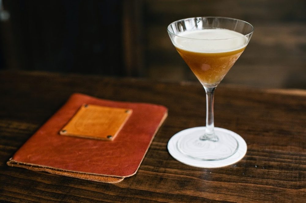25 Days of Holiday Drinks, Day 2 Saffron Sour Imbibe Magazine
