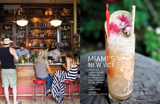 Miami Vice Cocktail - Imbibe Magazine