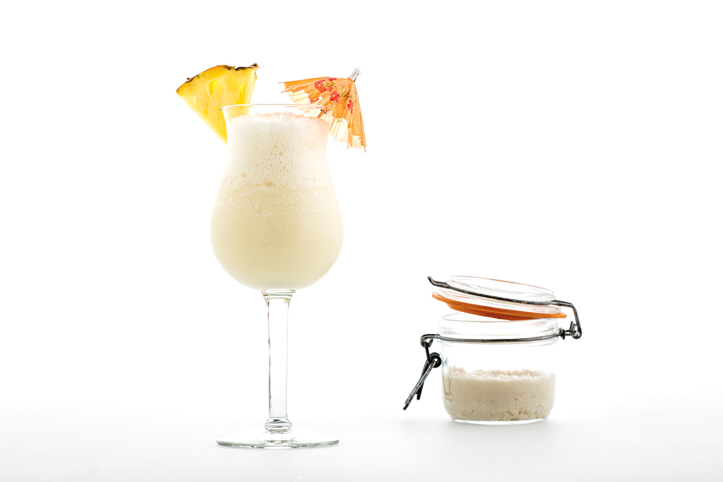 Crema de coco para piña colada