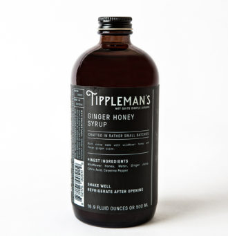 tipplemans ginger honey syrup