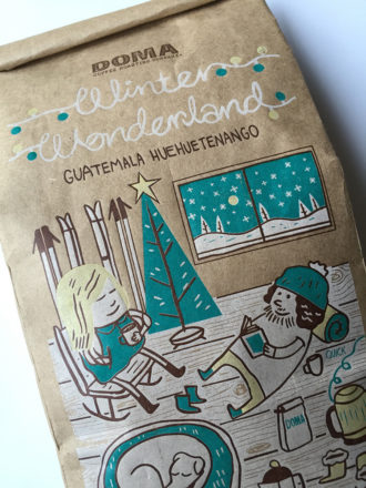 Doma coffee Winter Wonderland