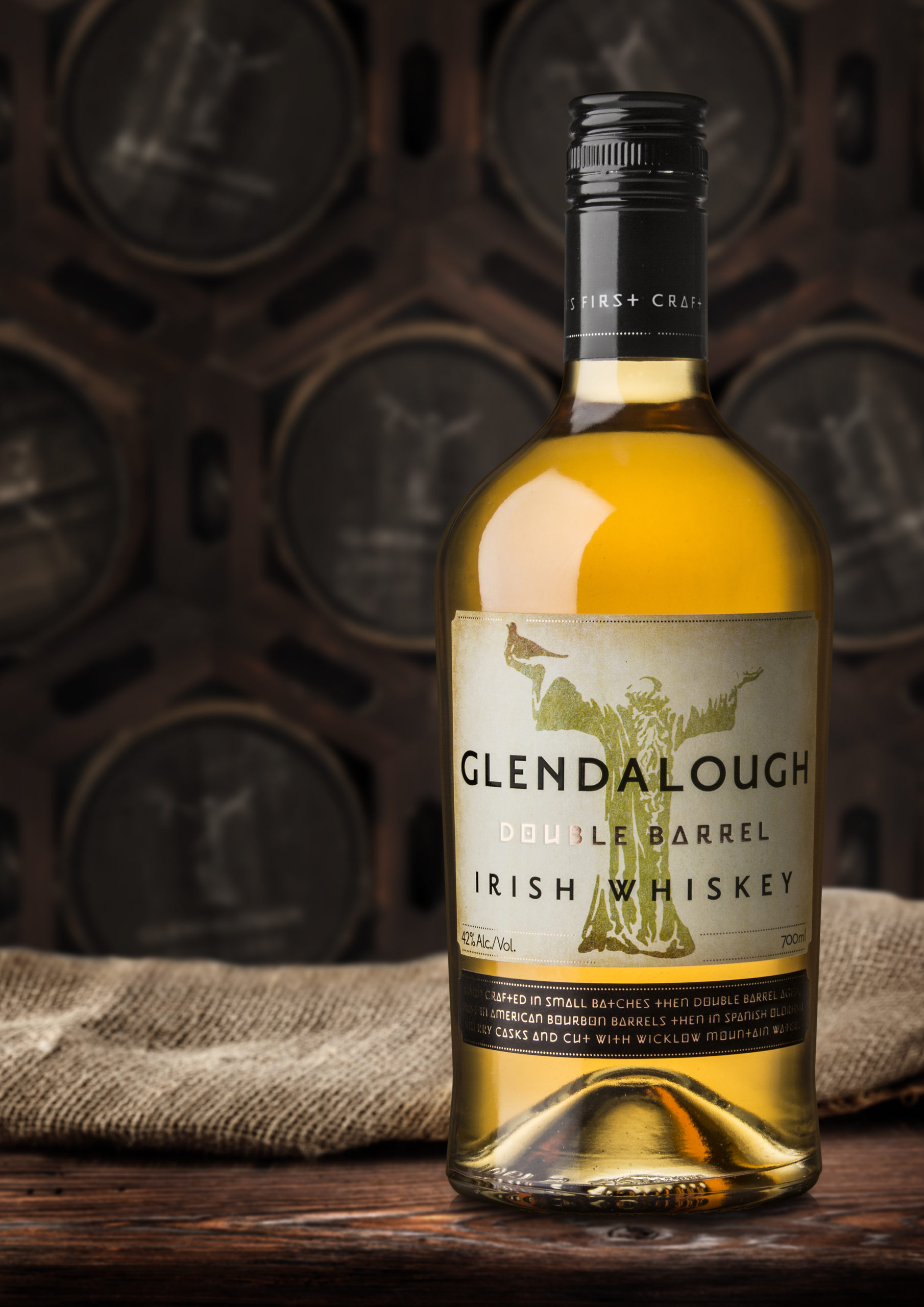glendalough double barrel irish whiskey