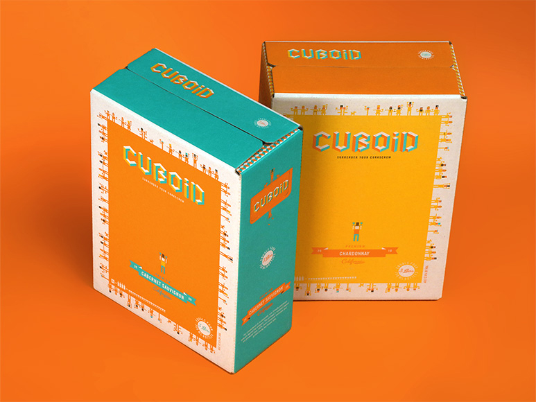 cuboid box wine