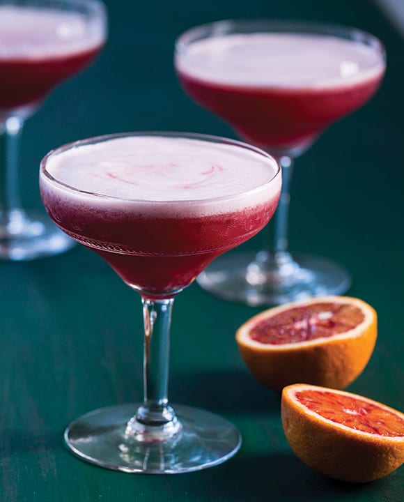blood orange cocktail