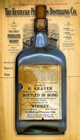 bottled in bond whiskey-peerless distilling
