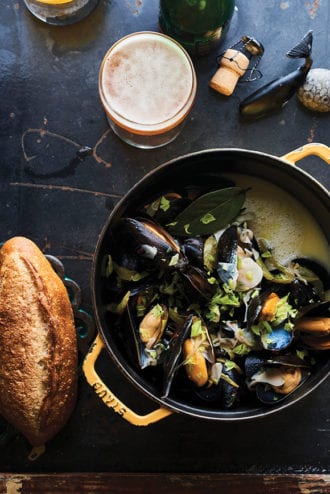 Mussels in Sour Beer