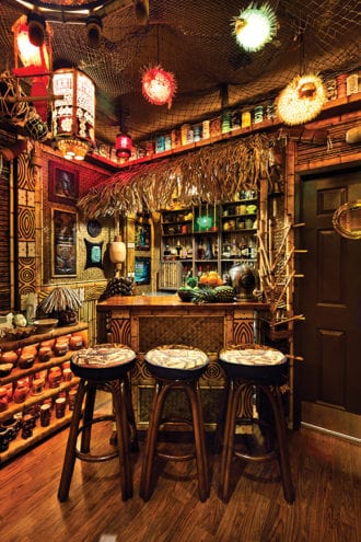 How to Outfit Your Home Tiki Bar - Imbibe Magazine