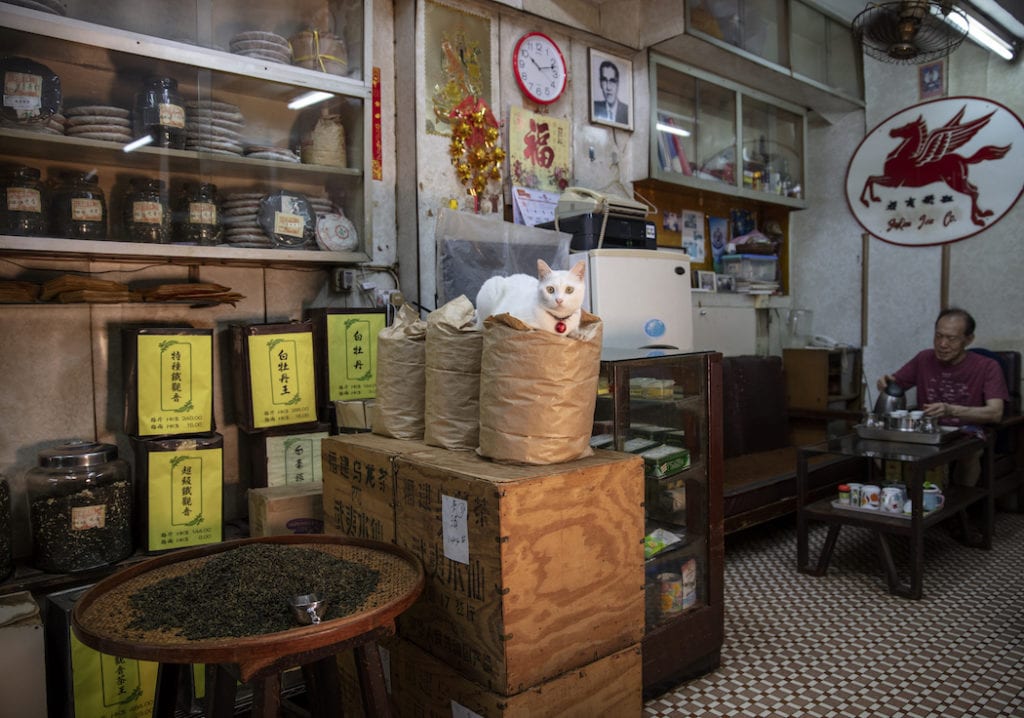 tea in Hong Kong