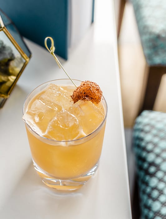 Sotol cantaloupe cocktails