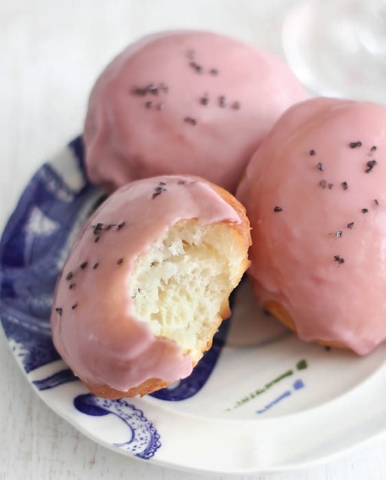 Doughnuts with Merlot