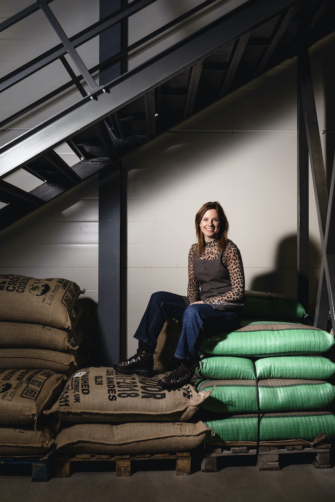 Coffee roaster and co-owner of Drop Coffee Joanna Alm