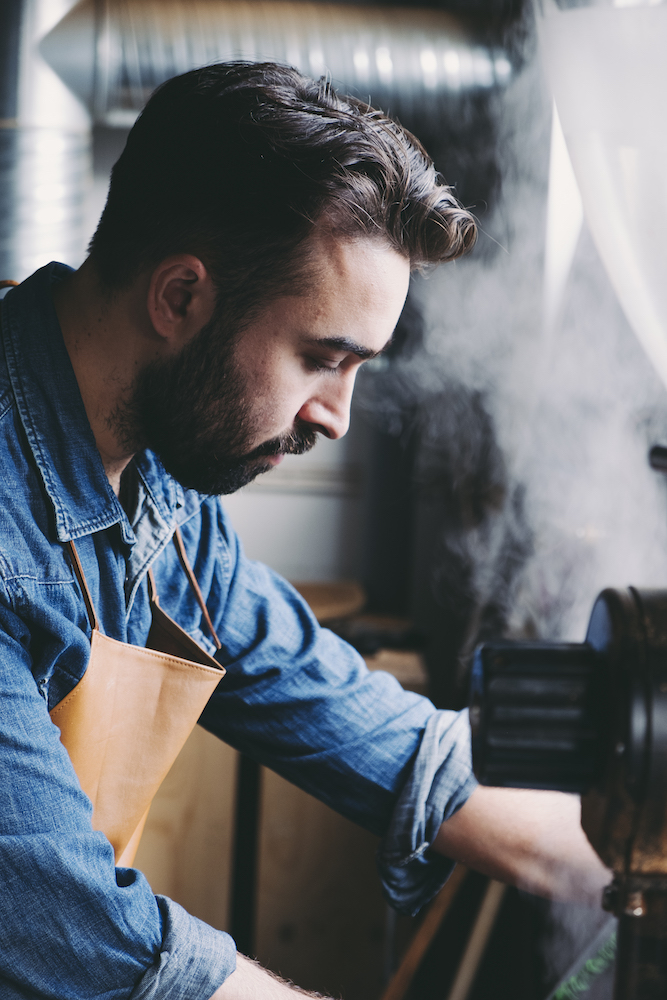 Aadel Kersh, founder of Kersh Kaffe