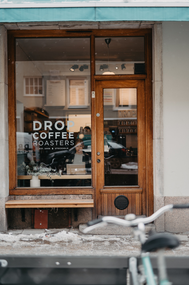Drop Coffee's cafe location in Stockholm