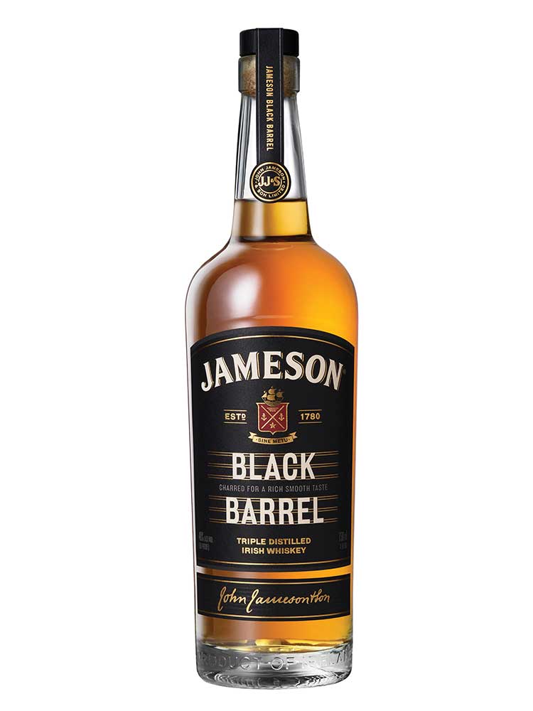 Blended Irish whiskey Jameson Black Barrel