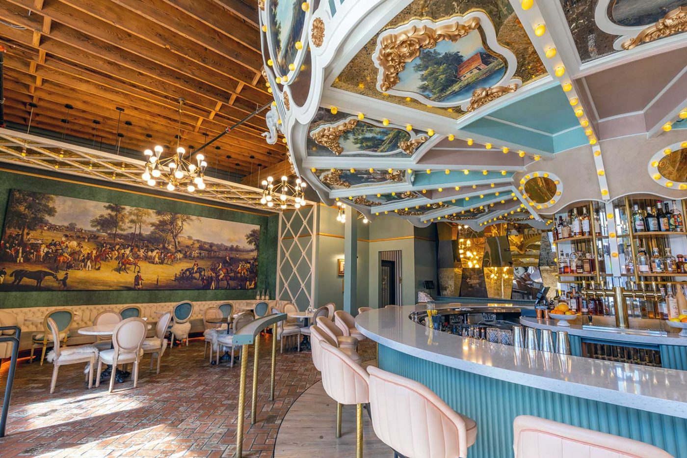 Inside Look Wolfie's Carousel Bar, San Diego Imbibe Magazine