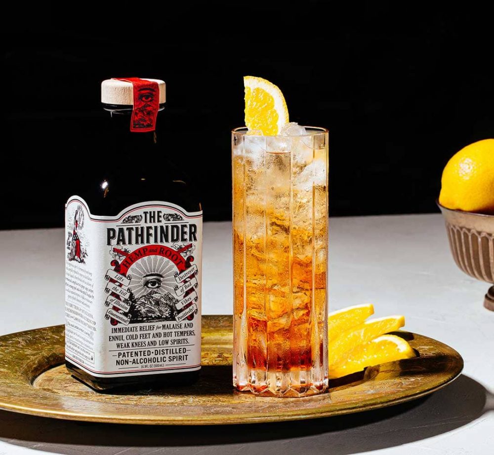 Drink Of The Week The Pathfinder Non Alcoholic Spirit Imbibe Magazine   Dotw The Pathfinder Crdt Quaker City Mercantile 1000x922 