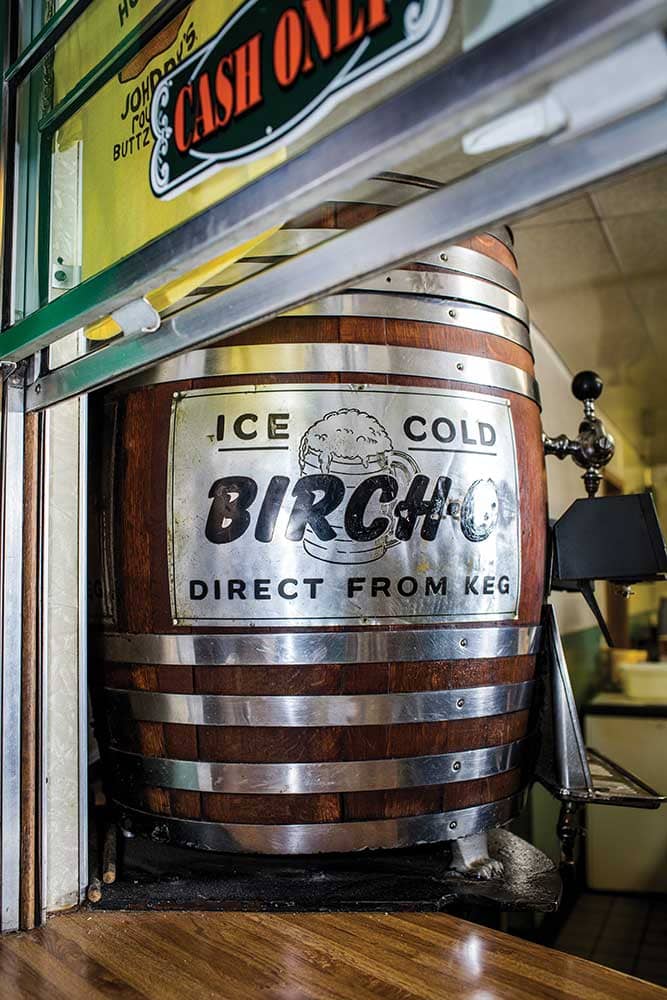 Birch Beer keg