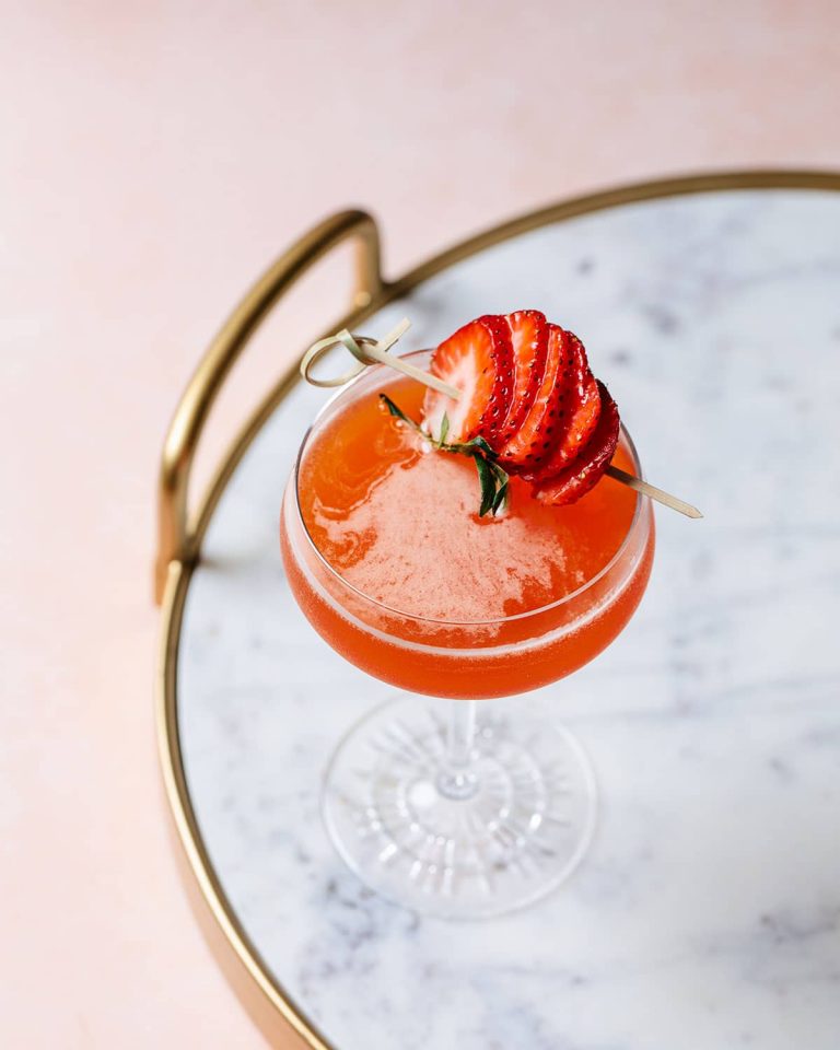 Chains to the Mast: A Strawberry Fernet Cocktail - Imbibe Magazine