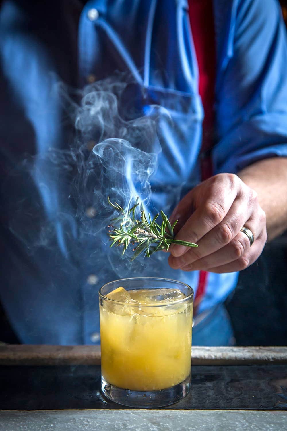 The Warthog spiced pear cocktail