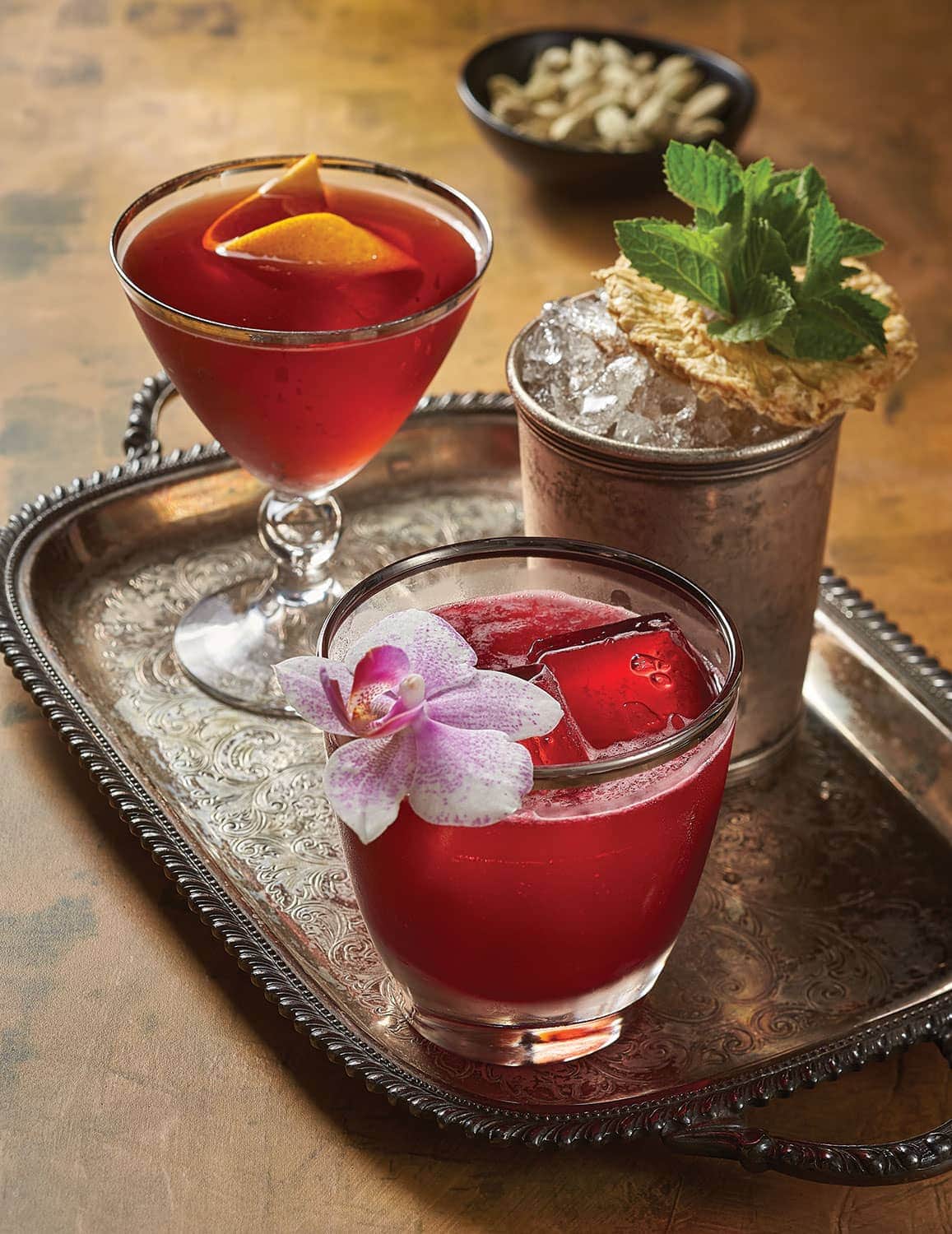 Cardamom cocktails