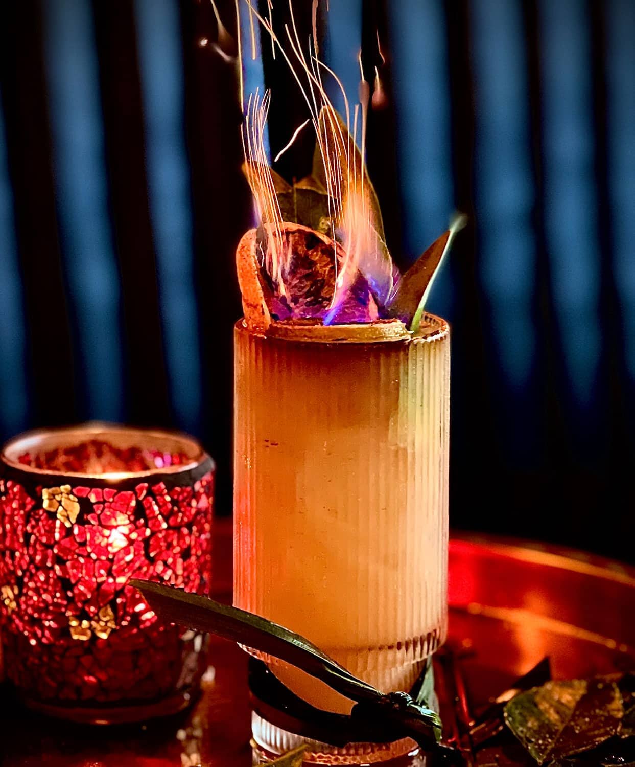 Thermo flaming cocktail
