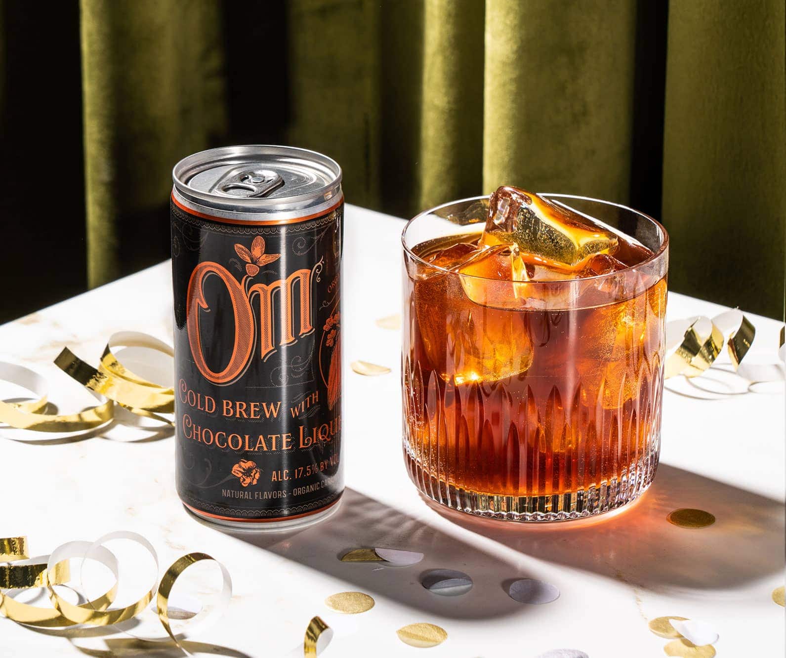 Organic Mixology Cold Brew and Chocolate Liqueur canned cocktail