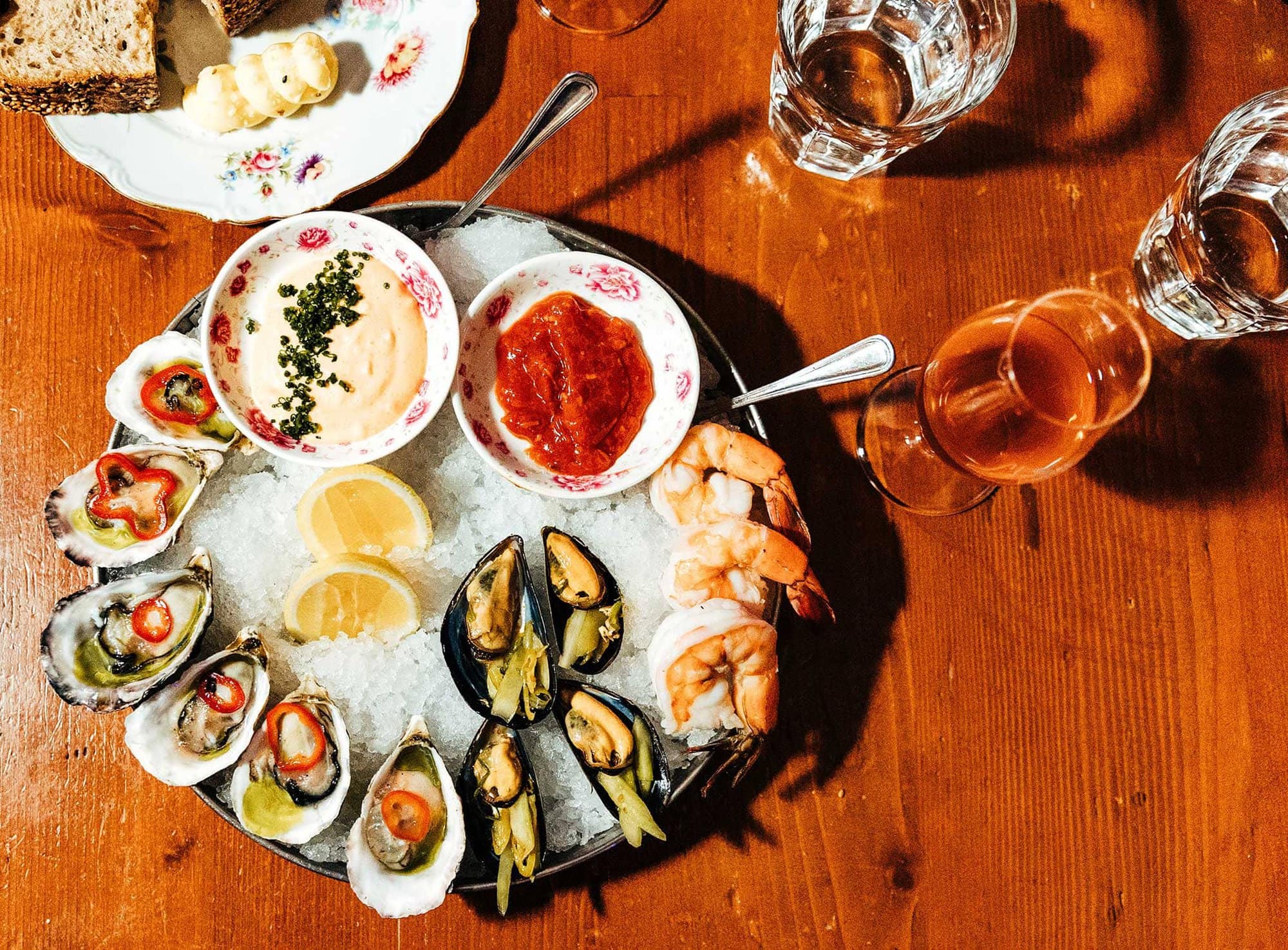 Slug Bar oysters
