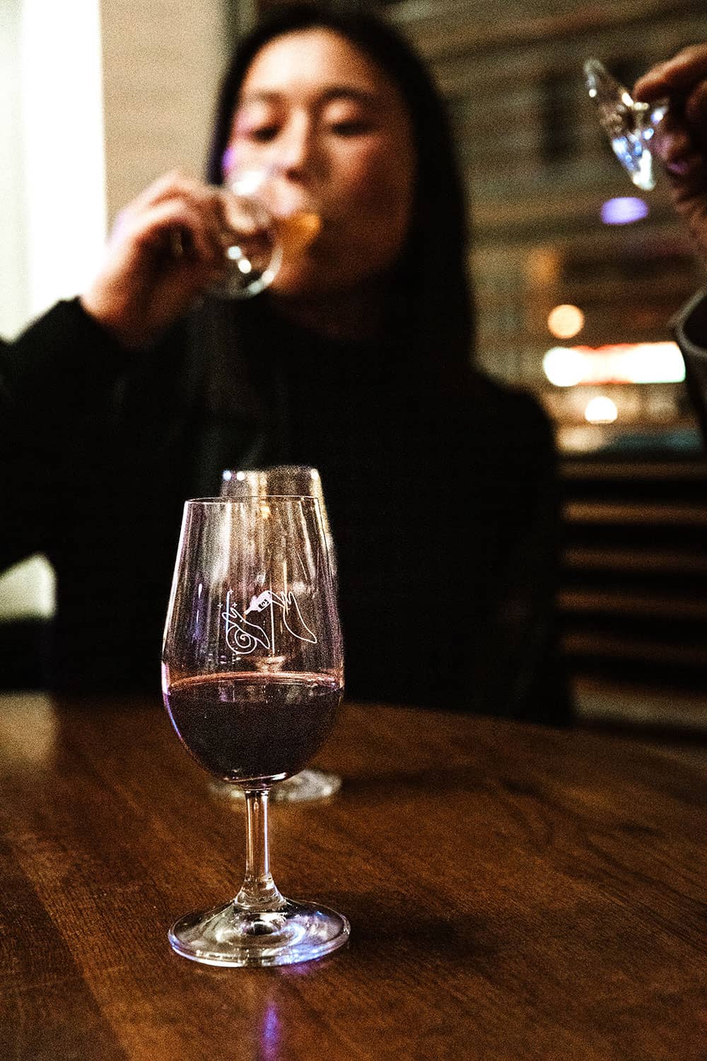 Slug Bar wine glass