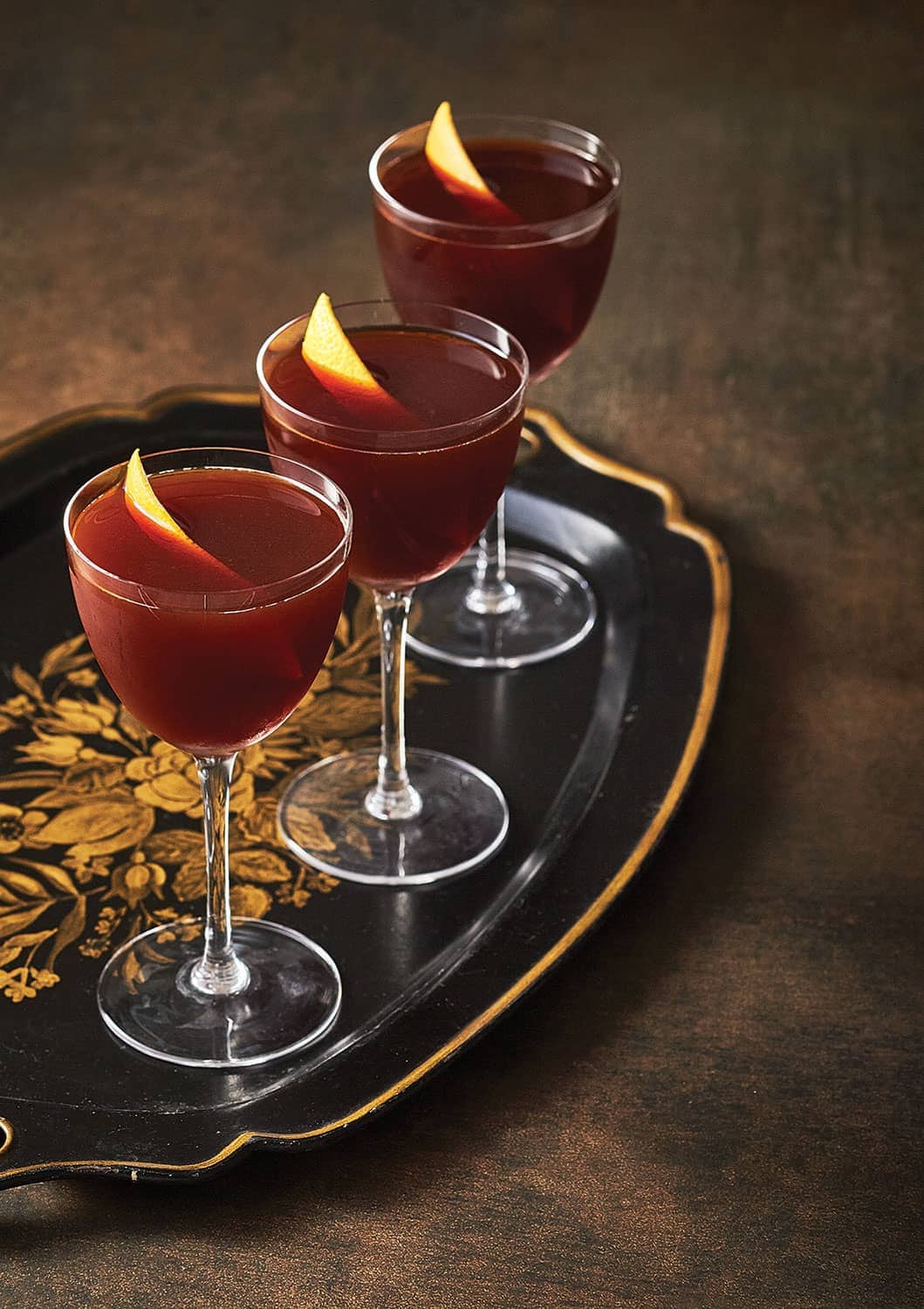 Rye whiskey cocktail
