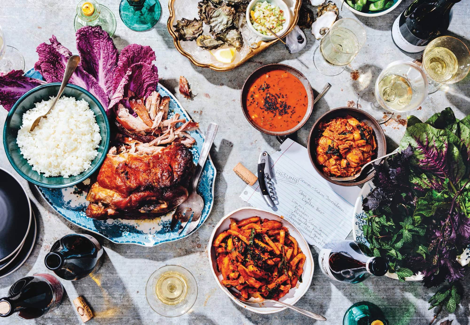 Bossäm With Riesling Ssäm Sauce