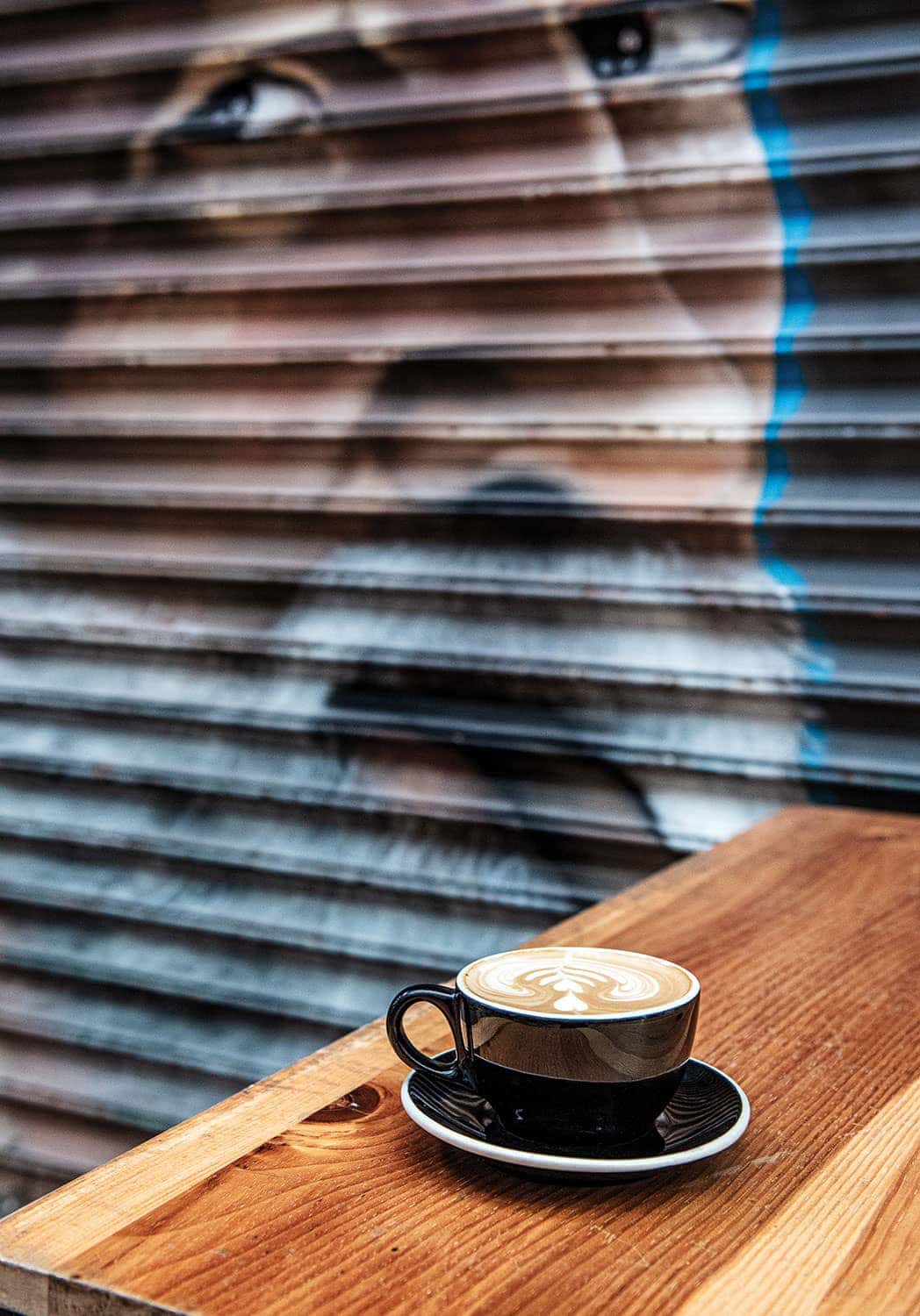 Mexican coffee white sage latte