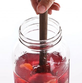 diy plum gin
