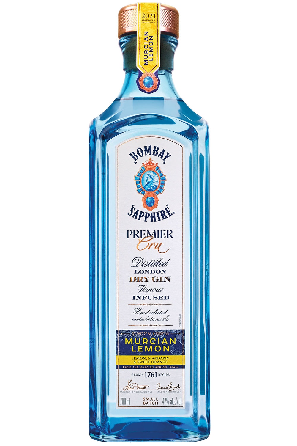 Bombay Sapphire Premiere Cru summer gins