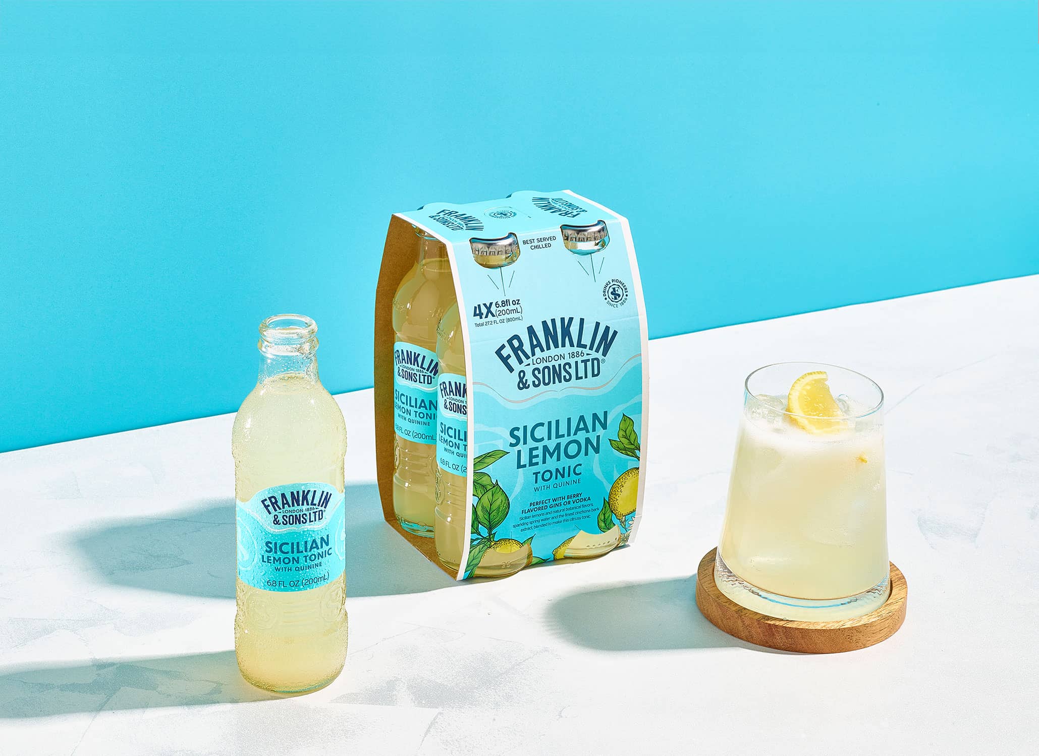 Franklin & Sons Sicilian Lemon Tonic Water