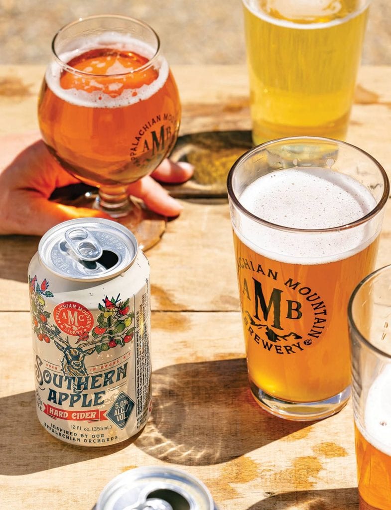 craft breweries Appalachian mountain beer and cider