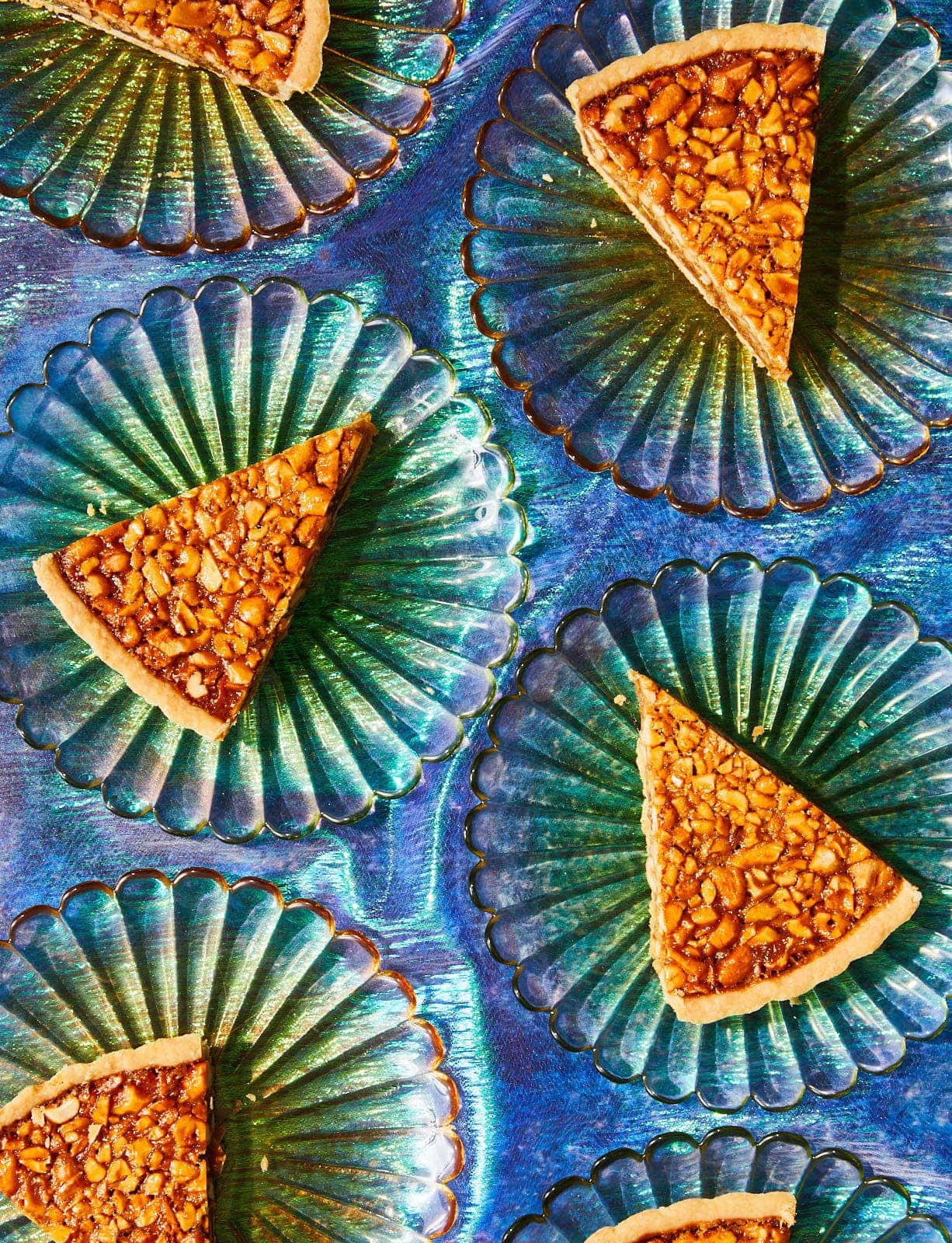 Bourbon Brown Butter Cashew Tart