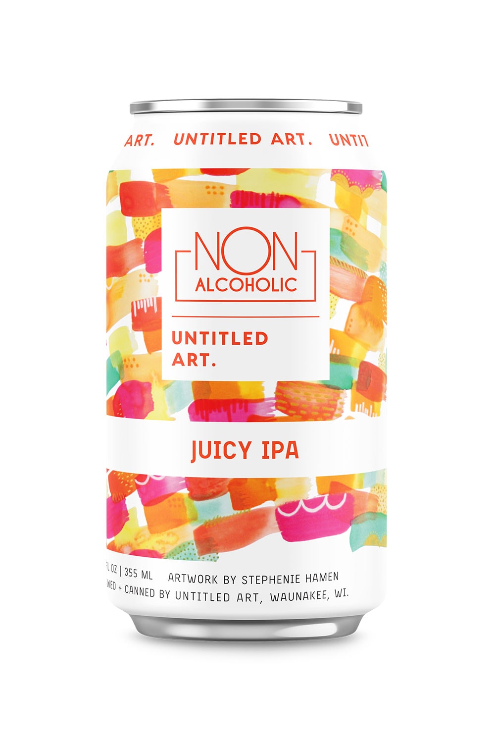 Untitled Art Juicy IPA nonalcoholic beer