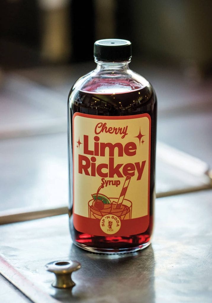 Lime Rickey Syrup