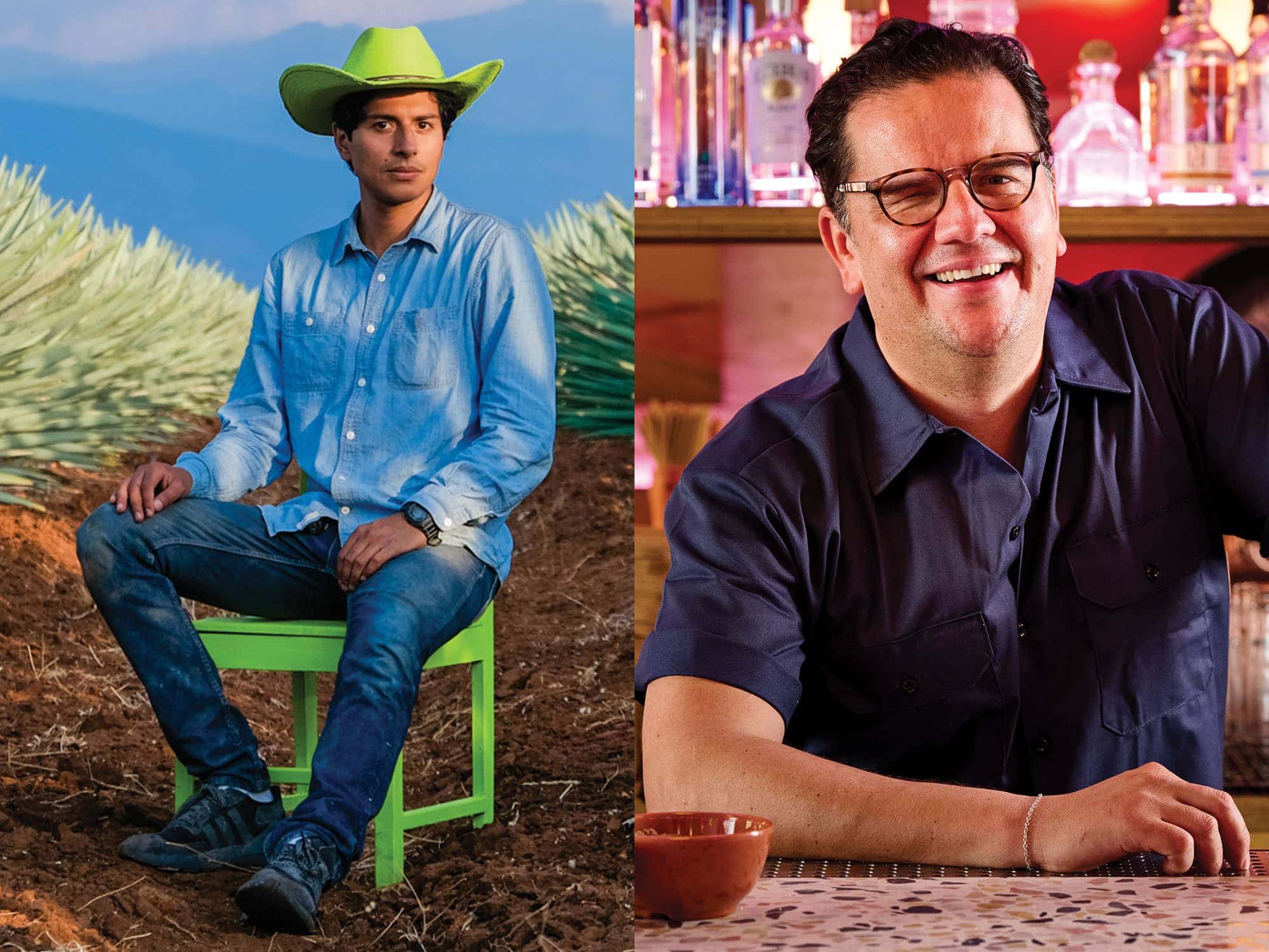 Chava Peribán and Nacho Jimenez